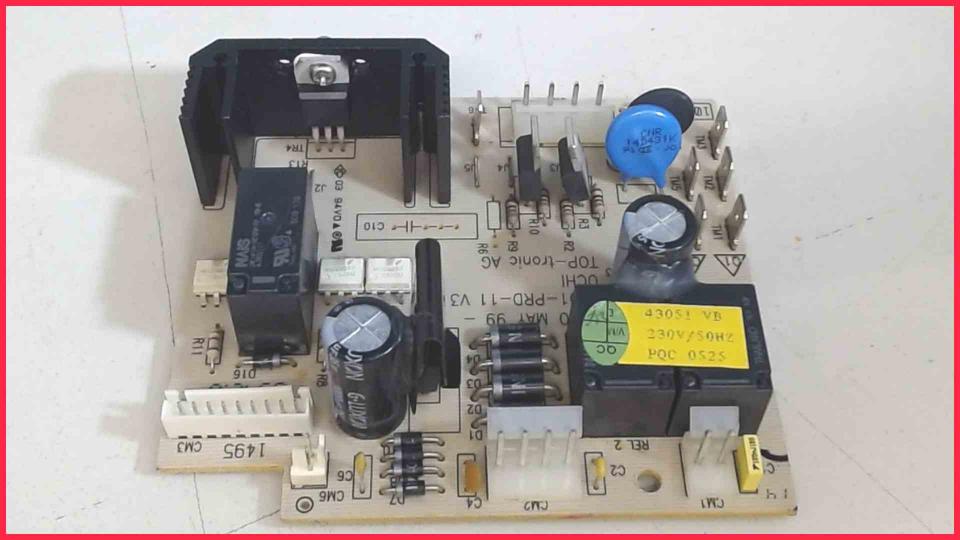 Netzteil Leistungselektronik Platine Board  230V/50Hz Orchestro Type 889 -2