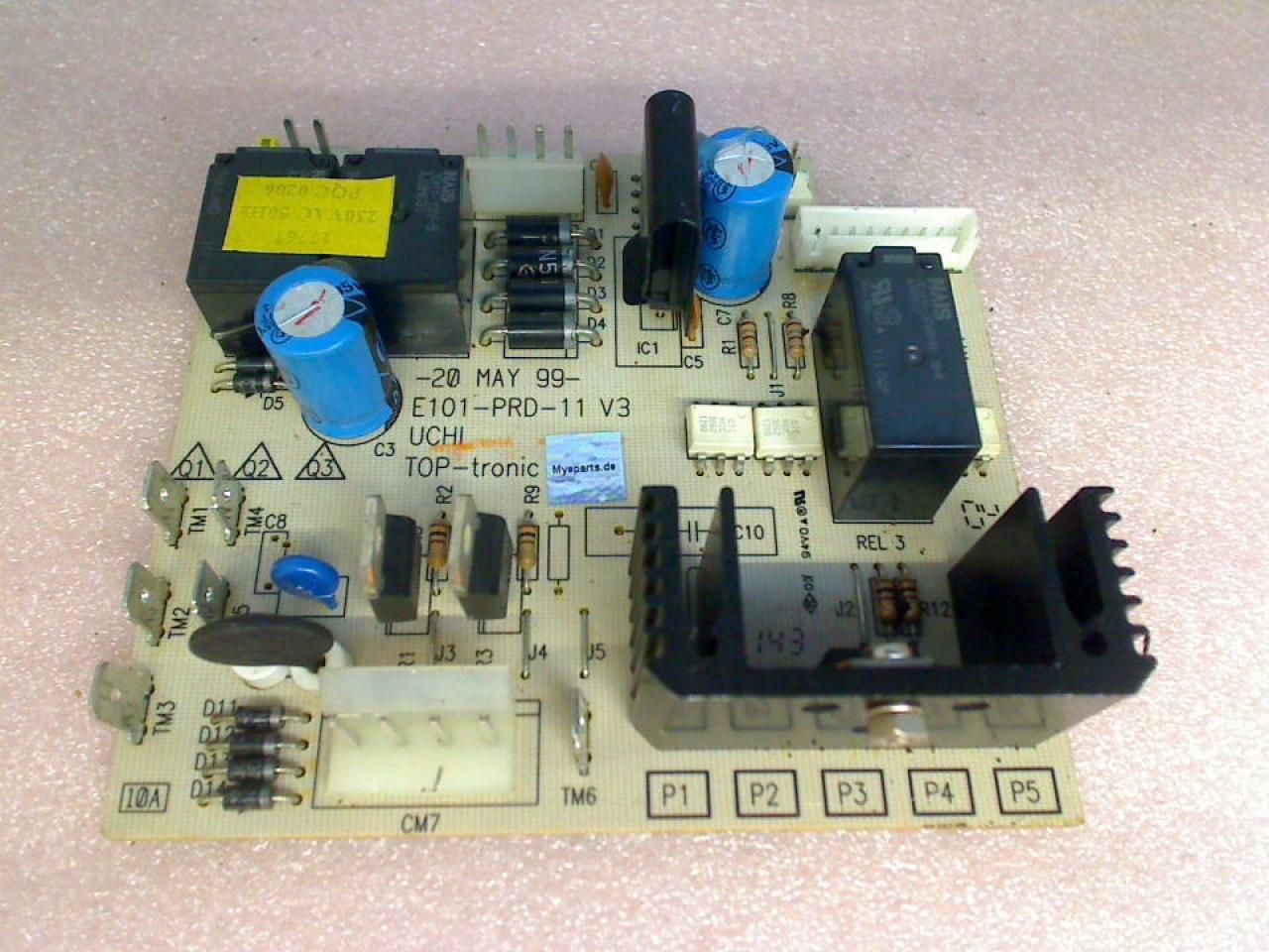 Netzteil Leistungselektronik Platine Board AEG CaFamosa CF81 Typ 784