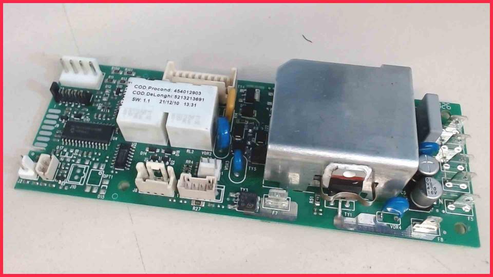 Netzteil Leistungselektronik Platine Board DeLonghi Magnifica ESAM3000.B -8