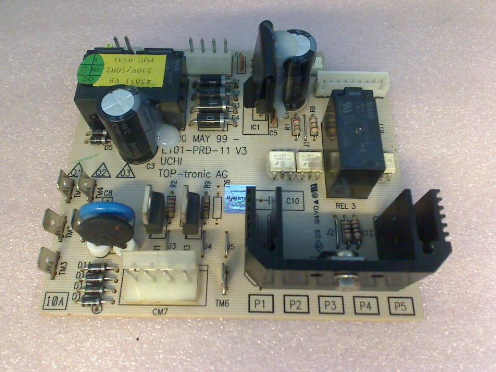 Netzteil Leistungselektronik Platine Board E101-PRD-11 Krups Siziliana Type 860
