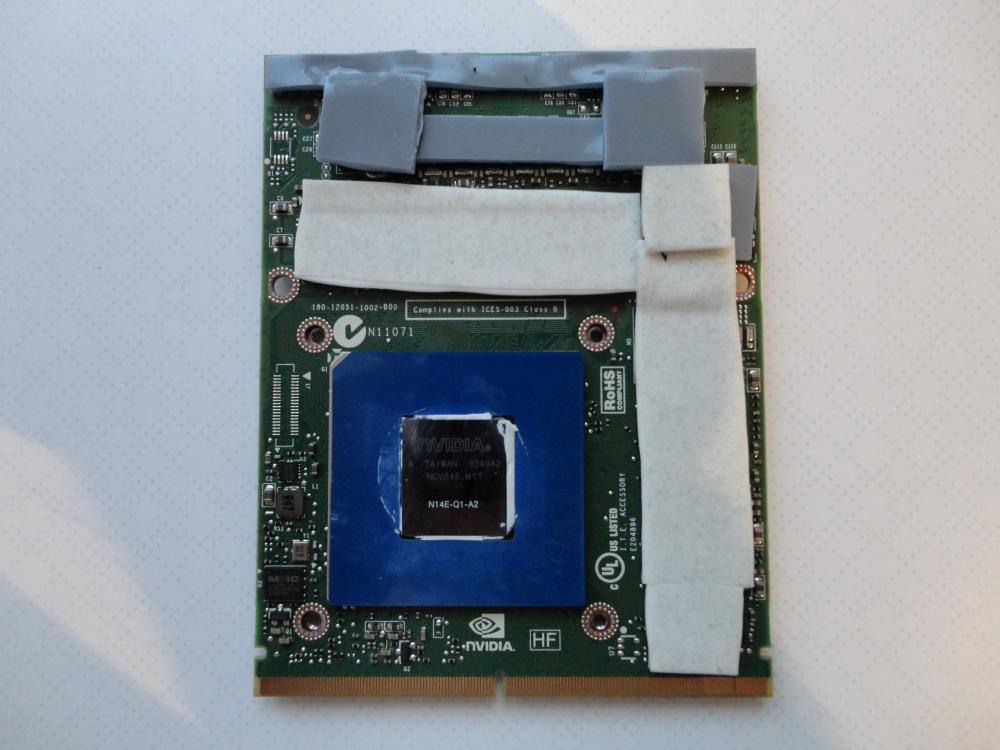 Nvidia Quadro K3000M 2GB N14E-Q1-A2 DDR5 Grafikkarte Fujitsu Celsius H920