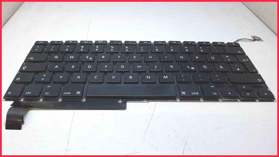 Original Deutsche Tastatur Keyboard
 + Power Switch MacBook Pro A1286