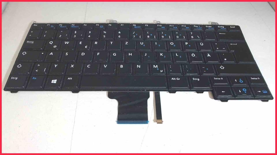 Original Deutsche Tastatur Keyboard
 0896NG Dell Latitude E7240
