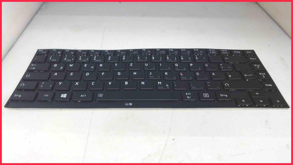 Original Deutsche Tastatur Keyboard
 G83C000C53QD Toshiba Portege R930