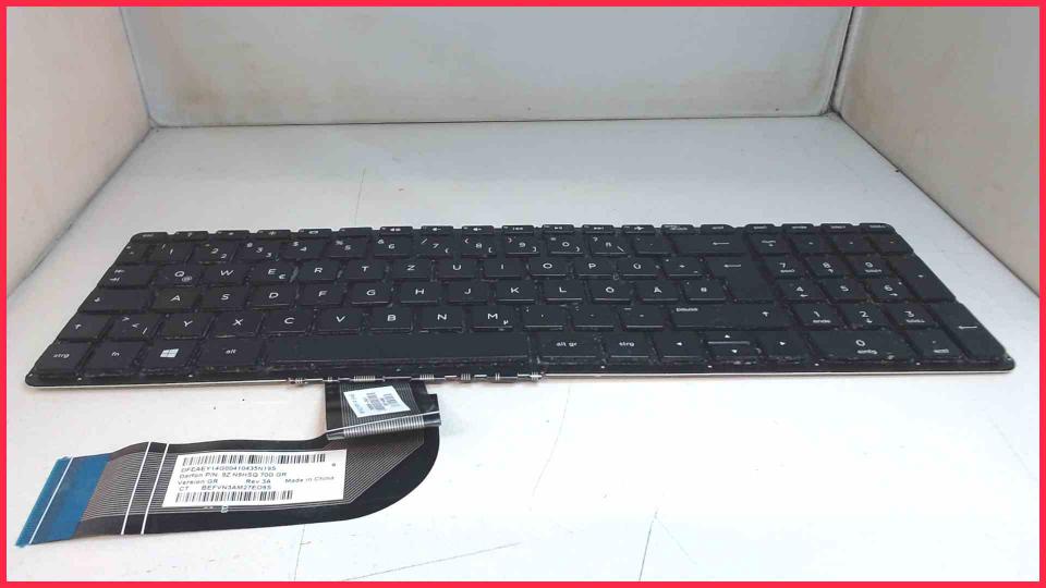 Original Deutsche Tastatur Keyboard
 HP Pavilion 15-p121ng