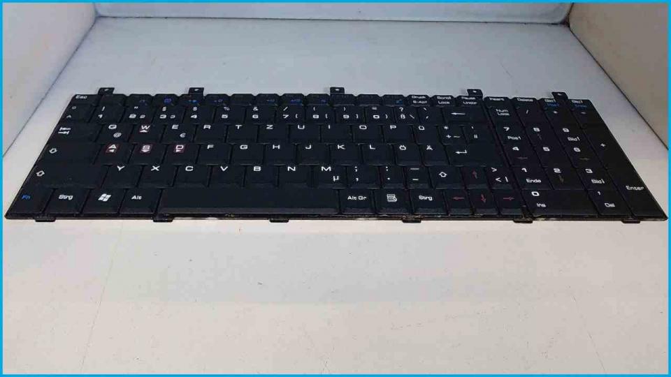 Original Deutsche Tastatur Keyboard
 MSI GX720 MS-1722