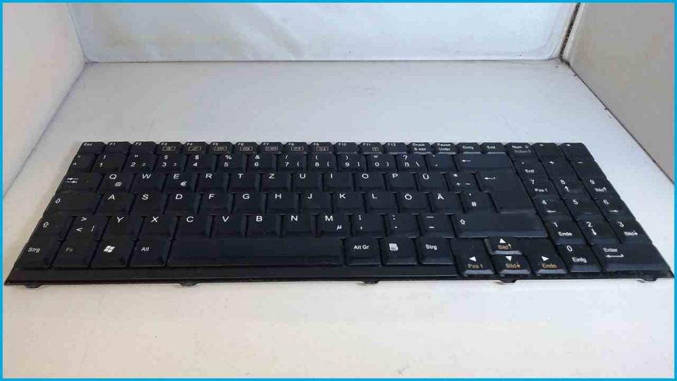 Original Deutsche Tastatur Keyboard
 Rev:A Clevo Style-Note M57U M70U