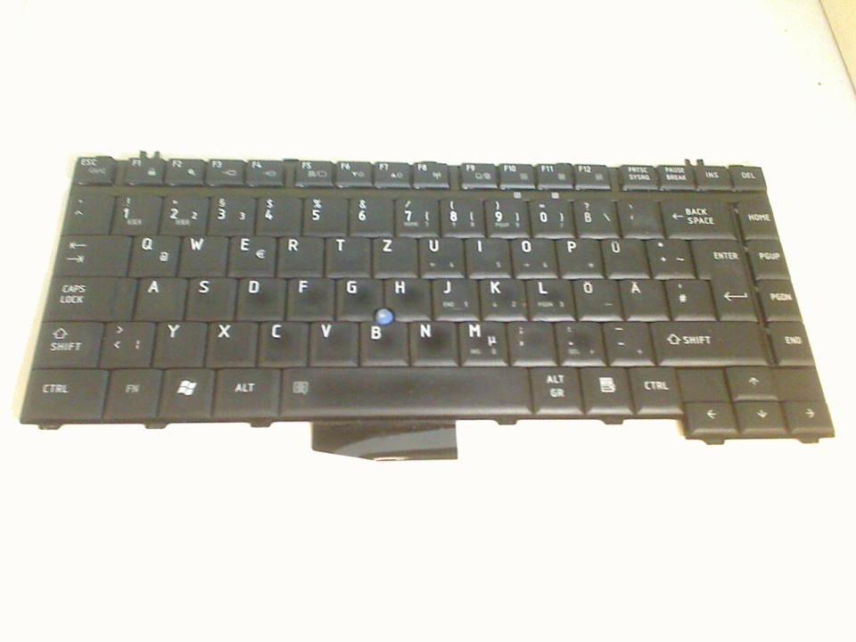 Original Deutsche Tastatur Keyboard
 Toshiba Tecra A9