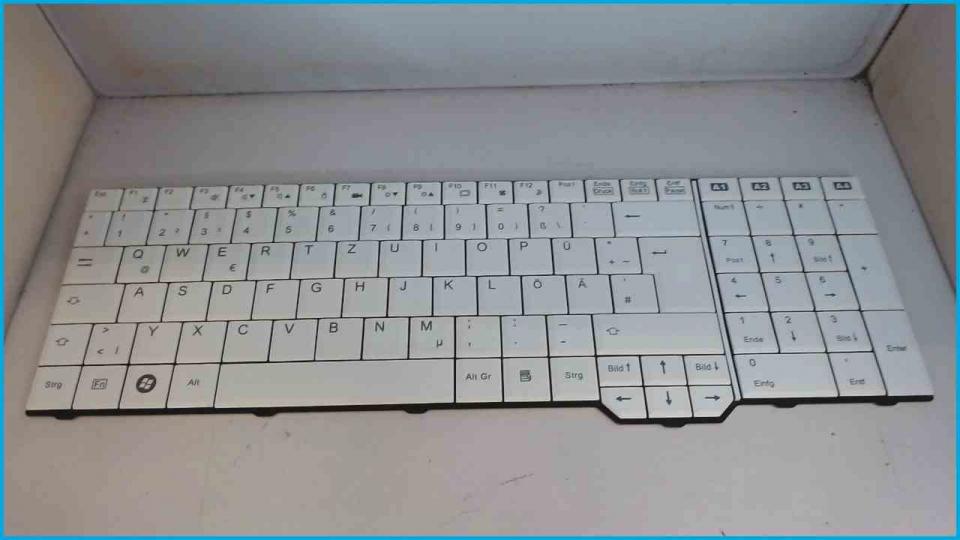 Original Deutsche Tastatur Keyboard
 Weiß Amilo Xa3530 MS2244