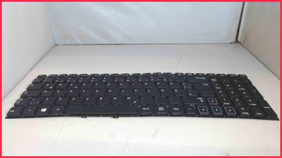 Original Deutsche Tastatur Keyboard
 ohne Rahmen Samsung NP300E5C-A08DE
