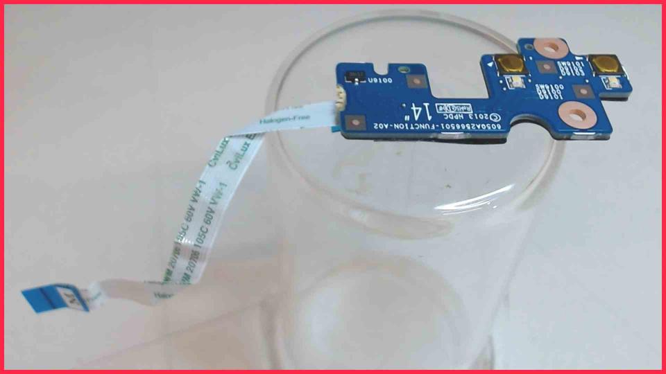 Original Multimedia Button Board 6050A2566501 HP ProBook 640 G1