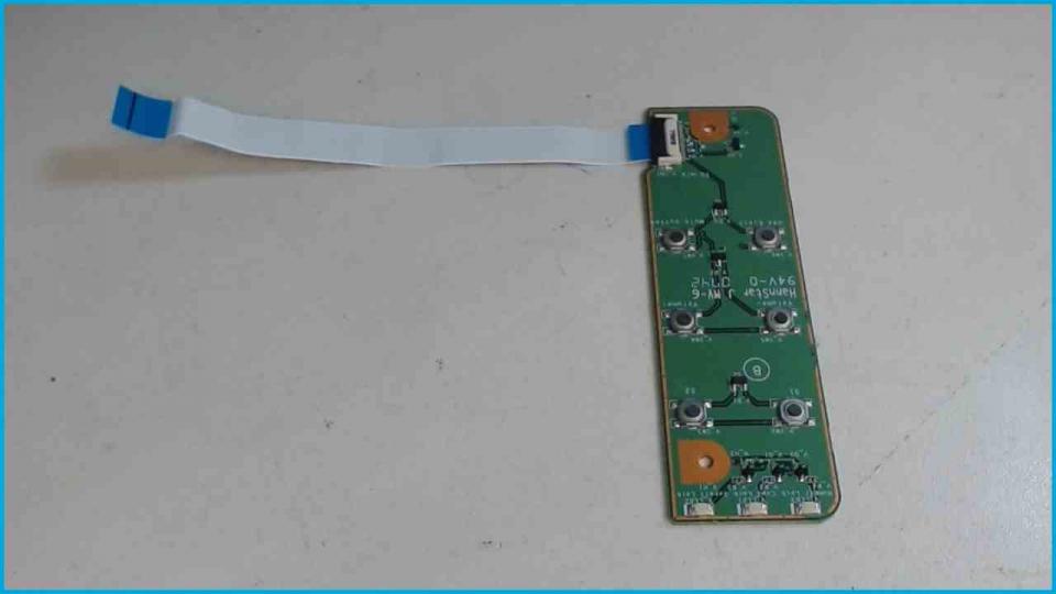 Original Multimedia Button Board M610 AV Function Sony Vaio PCG-8Z3M VGN-AR51E