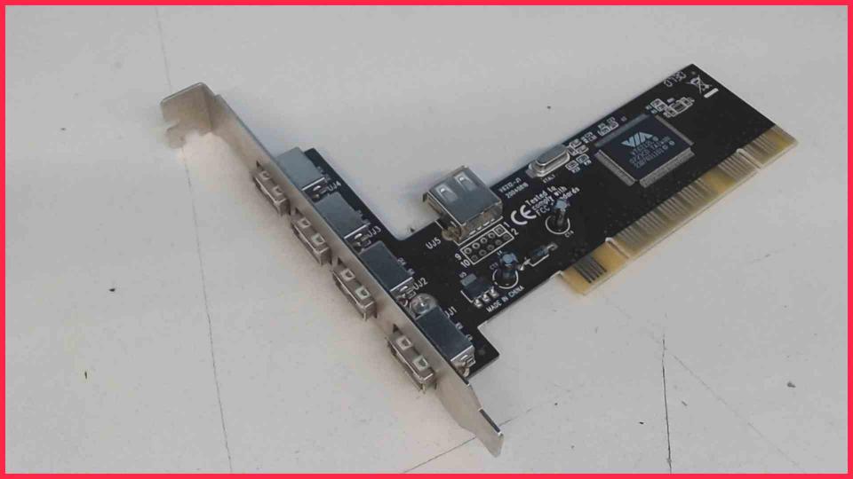 PCI Karte USB 4+1 ports Controller Adapter hama V6212-J1