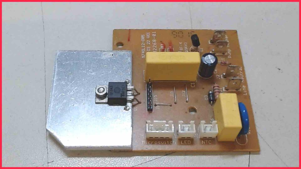 Platine Board Elektronik 9740.12.-085 EM2268-01 Nescafe Dolce Gusto KP2000