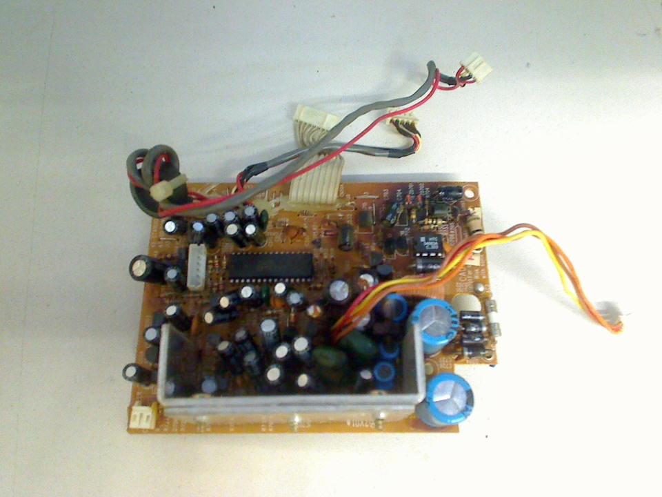 Platine Board Elektronik AT600 Power PCB Tevion Design HiFi-Anlage Vertikal MP3