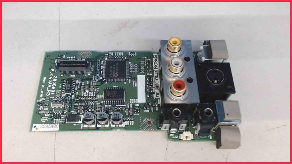 Platine Board Elektronik Video AV PJ040AV_R3 Epson EMP-710