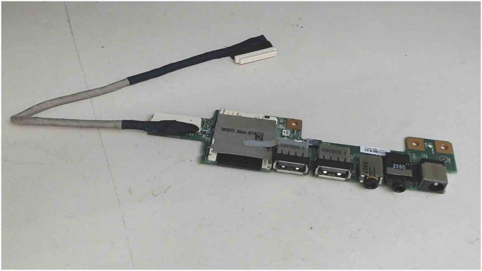 Power Strom Netz Buchse Kabel Audio USB SD Board Medion akoya S5612