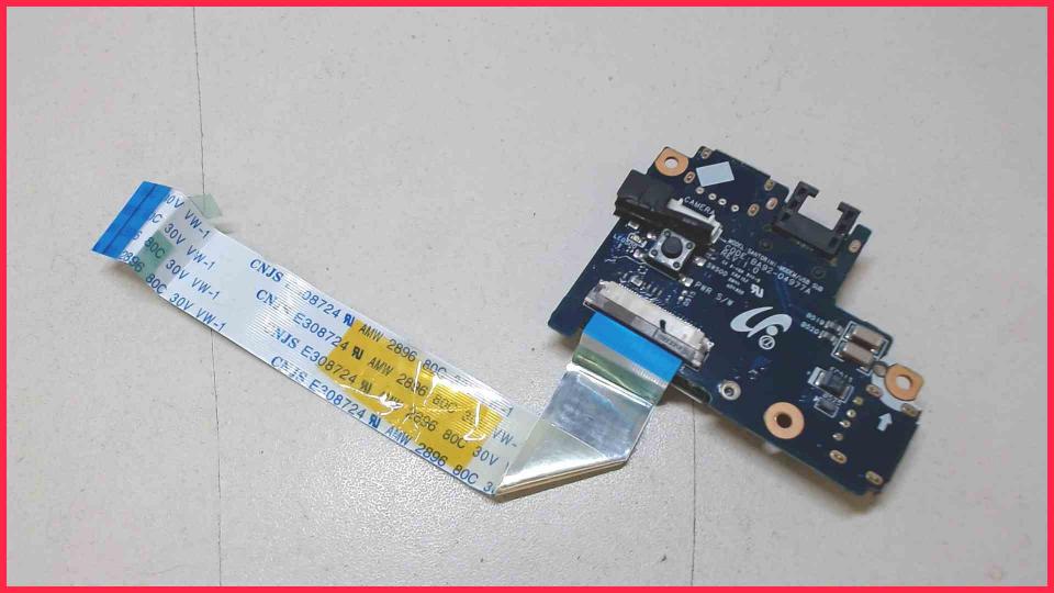 Power Switch Einschalter Board Platine Audio USB NP-X460-AS03DE