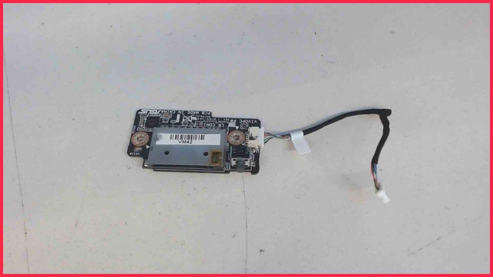 Power Switch Einschalter Board Platine Cardreader Asus VivoPC VM42