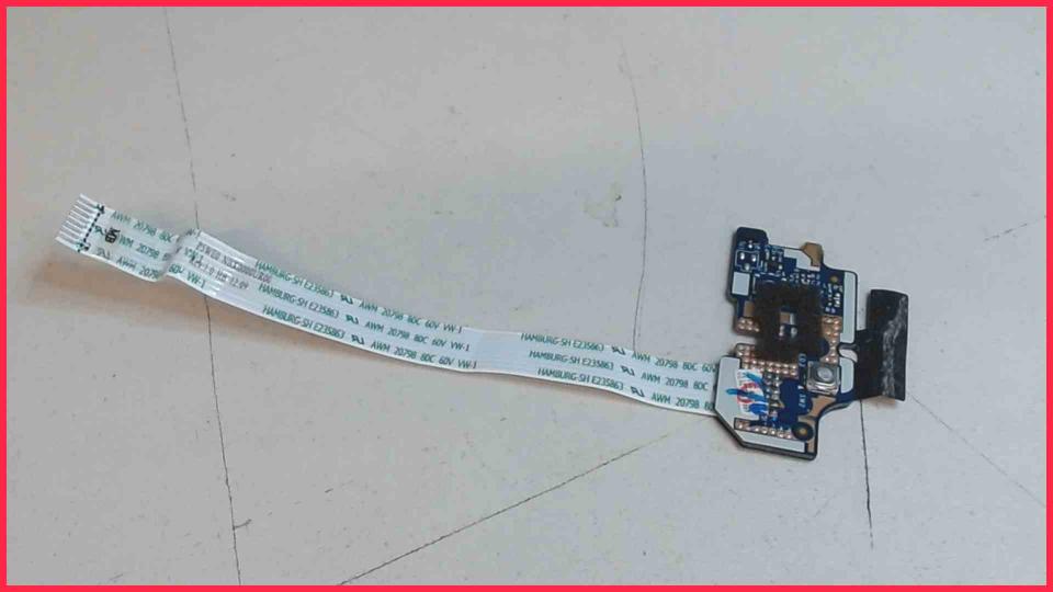 Power Switch Einschalter Board Platine EasyNote TE11BZ Q5WT6