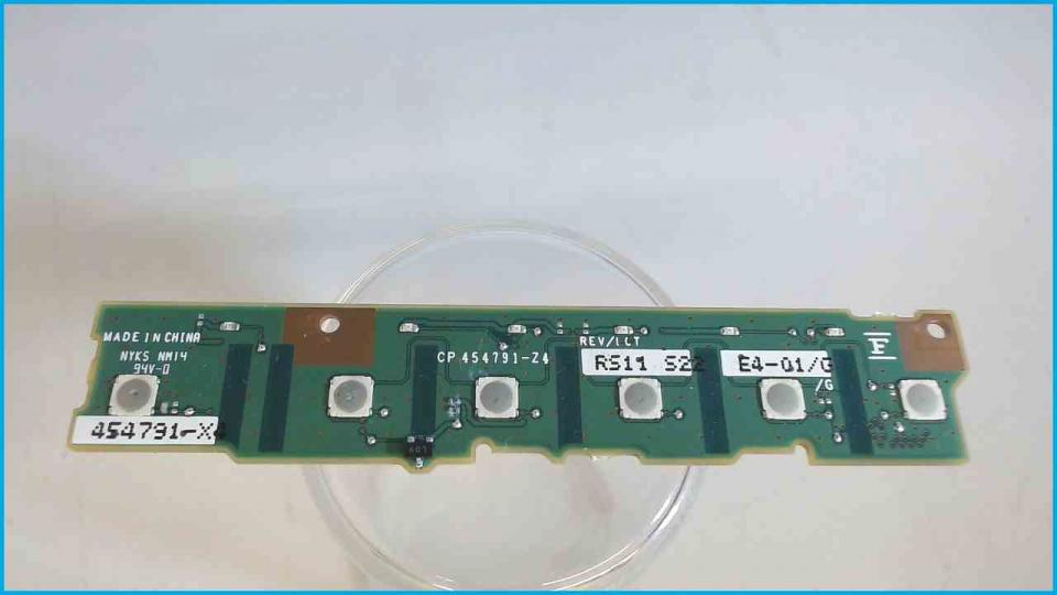 Power Switch Einschalter Board Platine FSC Lifebook E780 i5 -2