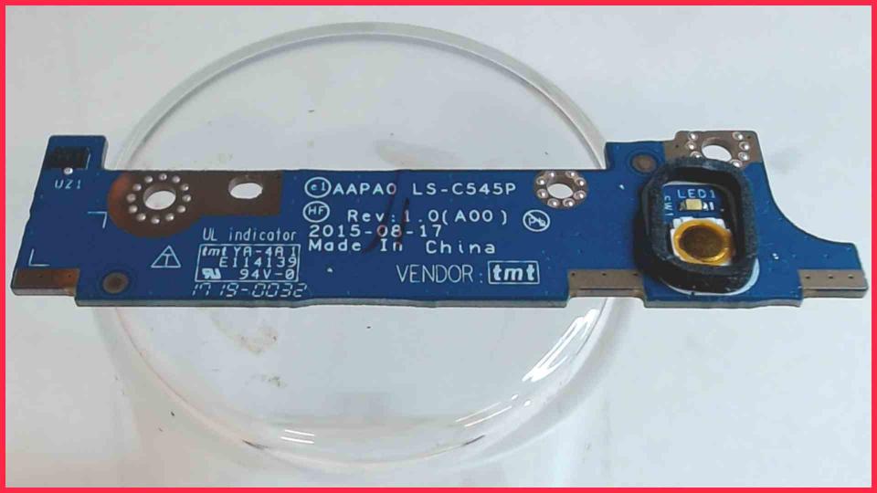 Power Switch Einschalter Board Platine LS-C545P Dell Precision 7520 P53F