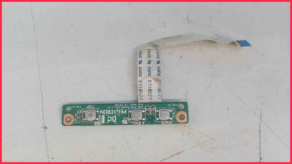 Power Switch Einschalter Board Platine Medion Akoya E6215 MD97712