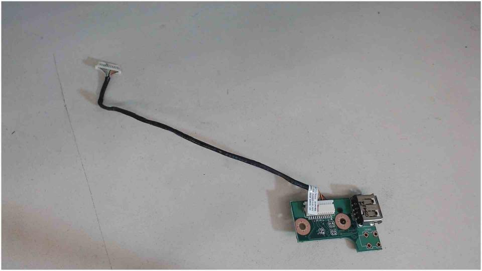 Power Switch Einschalter Board Platine USB N61VG Asus PRO64V N61VN
