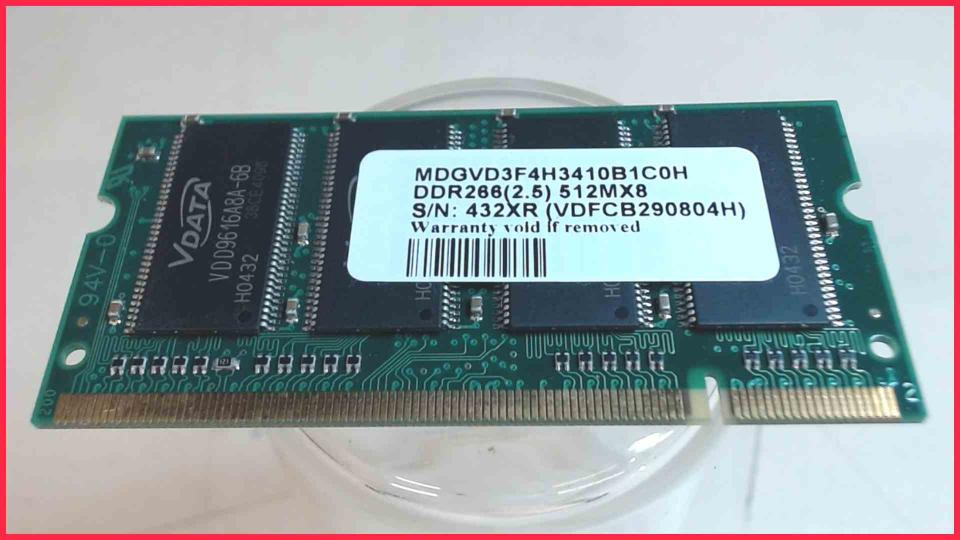 Ram Arbeitsspeicher DDR266(2.5) 512MX8VData Satellite S2430-201
