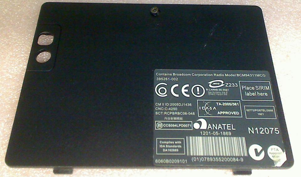 Ram Memory Gehäuse Abdeckung Blende Deckel WLan HP Compaq nx6310