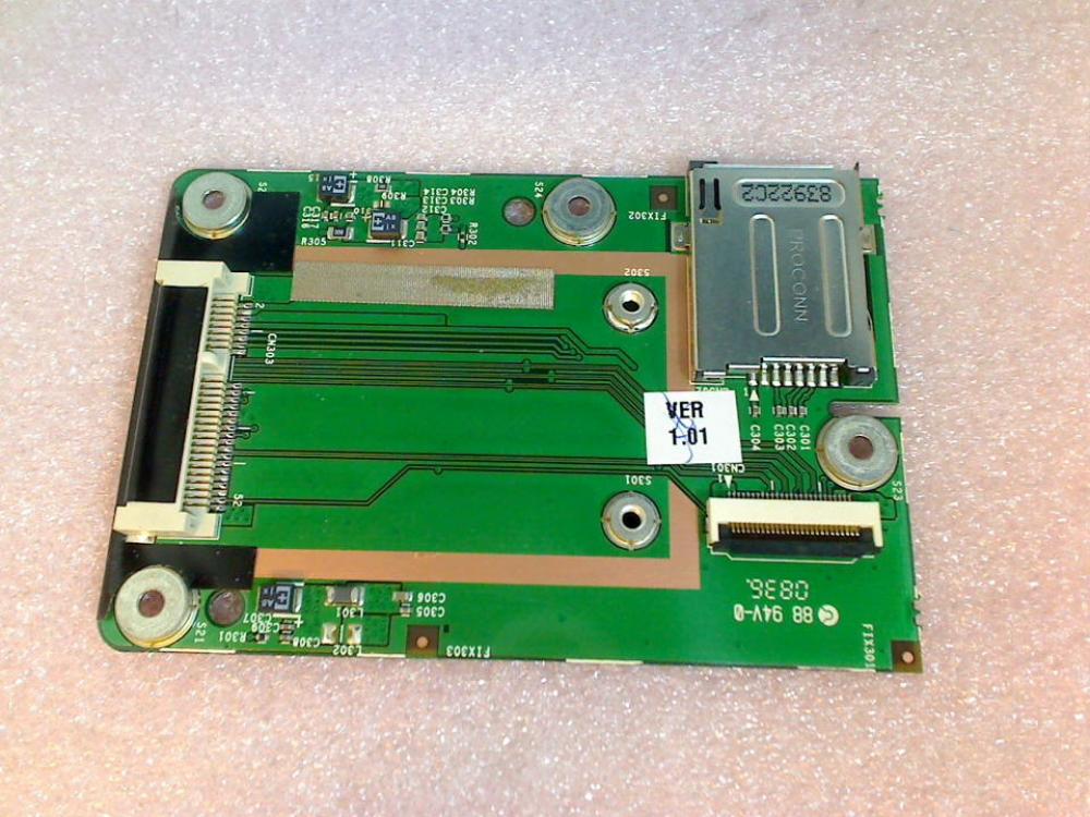 SIM SD Kartenleser Board Fujitsu Esprimo U9210 S118D