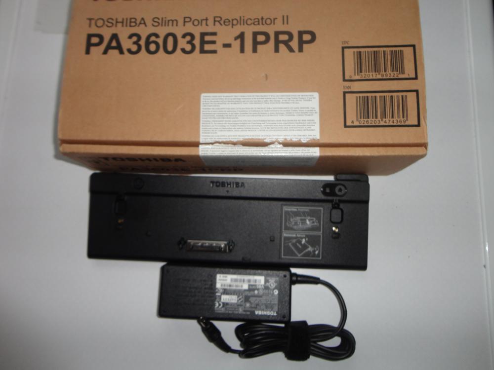 Slim Port Replicator 2+Netzteil Toshiba PA3603E-1PRP