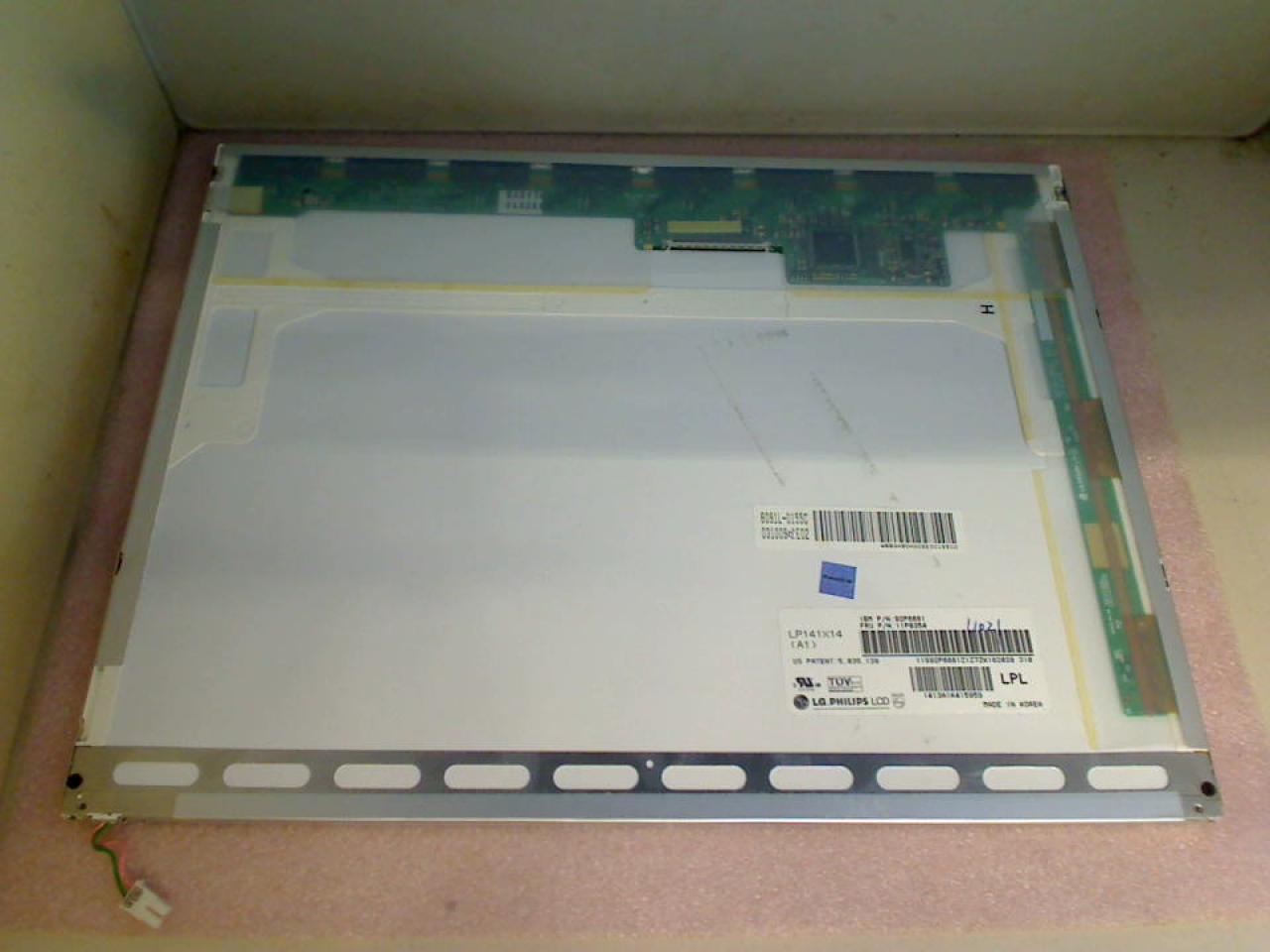 TFT LCD Display Bildschirm 14.1" LP141X14 (A1) matt IBM ThinkPad 2373 T40 (3)