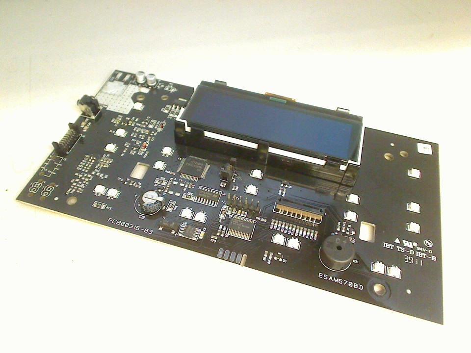 TFT LCD Display Modul Bedienteil PCB00316-03 PrimaDonna avant ESAM6700 EX:3 -2