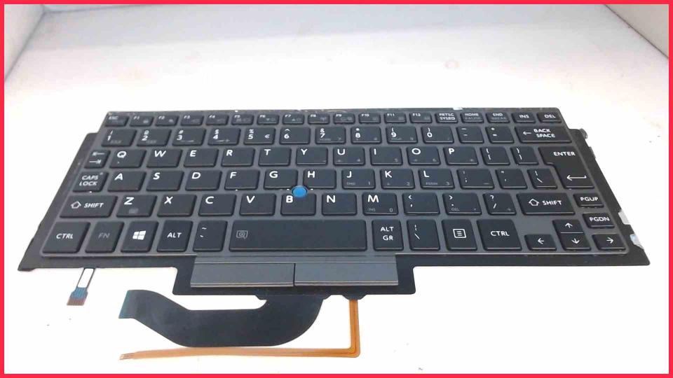 Tastatur Keyboard NSK-TW2BN US Englisch Toshiba Portege Z10T Z15T (NEU)