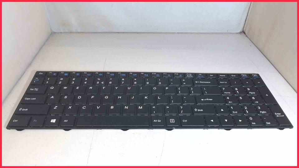 Tastatur Keyboard US 6-80-N7501-010-1 Clevo Terra Mobile 1515 N750BU
