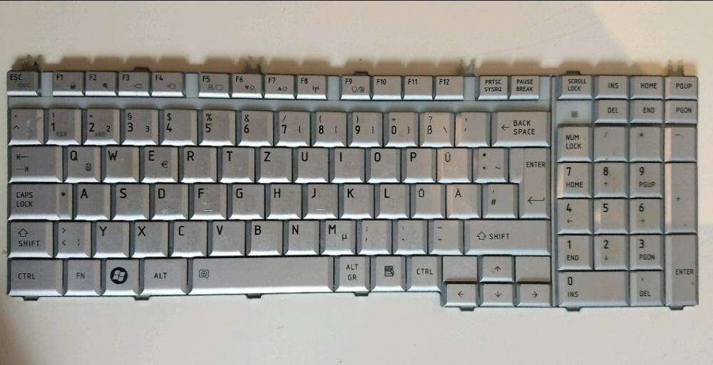 Tastatur Keyboard Deutsch Toshiba Satellite L550-20W
