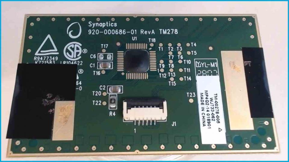 Touchpad Board Modul Elektronik Esprimo V5515 Z17M -2