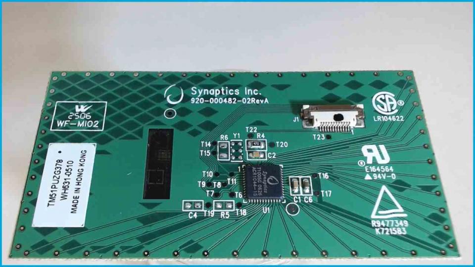 Touchpad Board Modul Elektronik Maxdata Pro 6100 IW EAA-89 TW3A