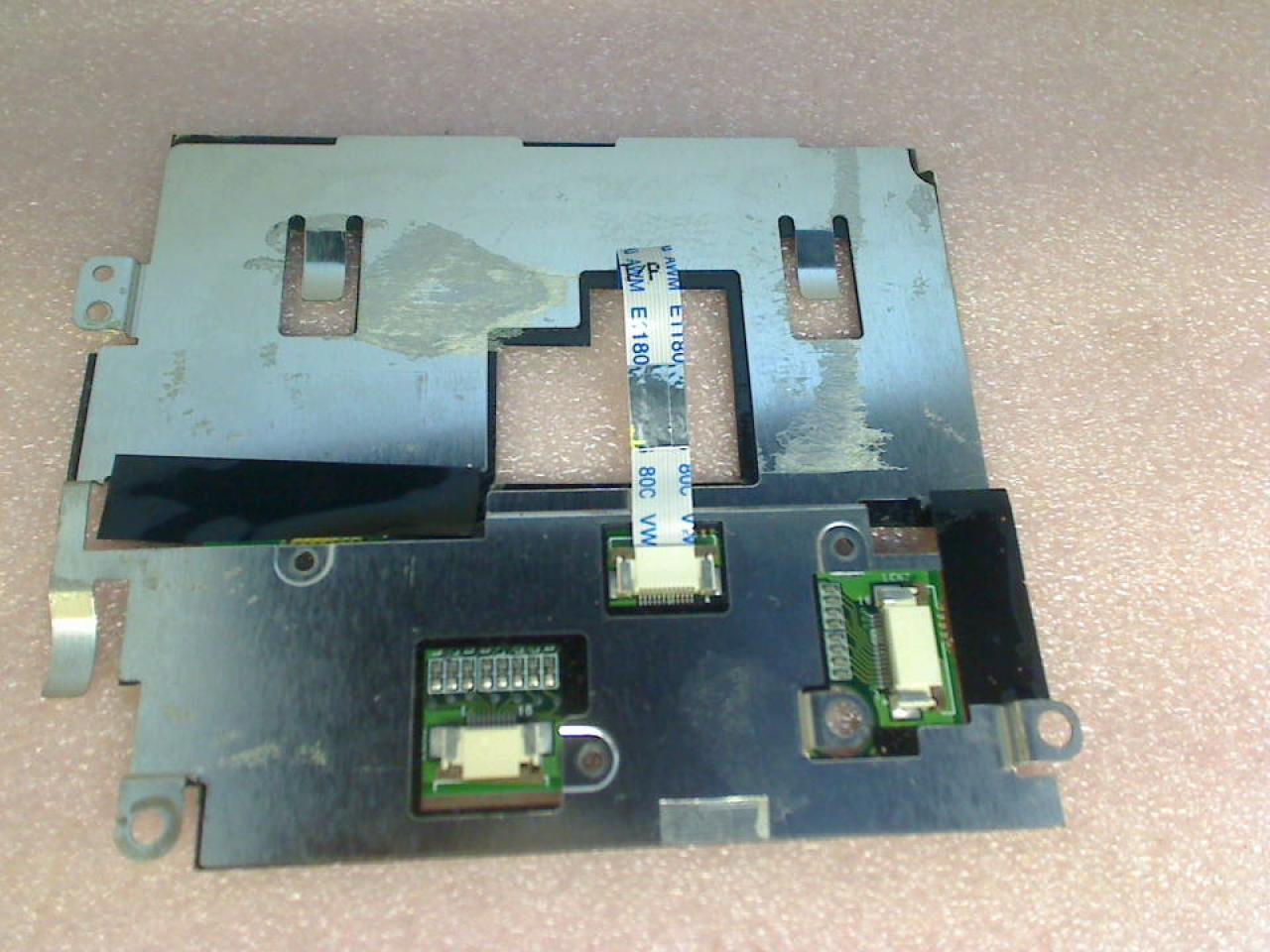 Touchpad Schalter Tasten Board + Holder Averatec 5500 AV5505-GE1