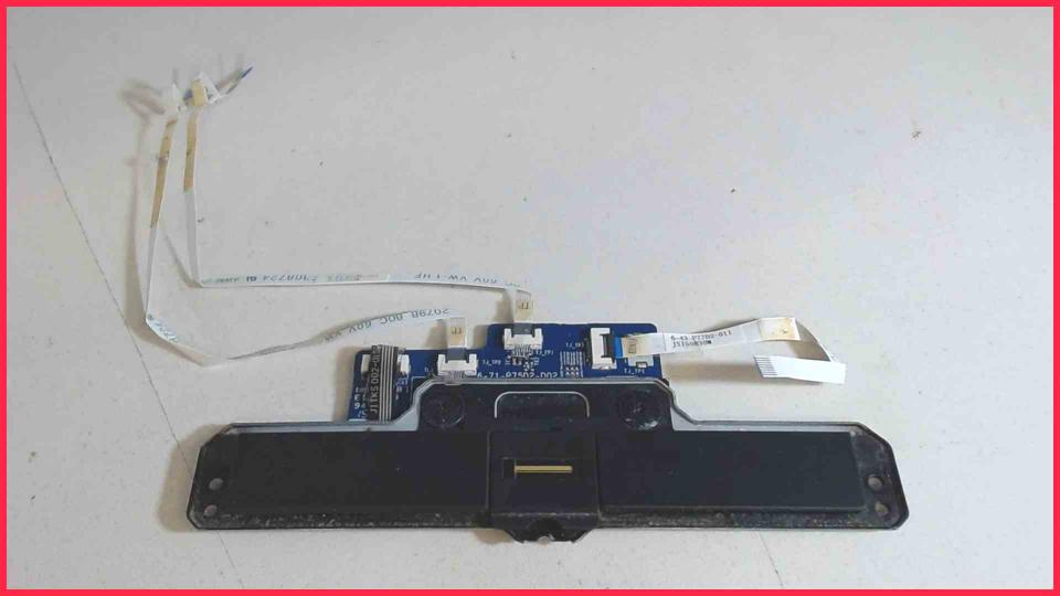 Touchpad Schalter Tasten Board 6-71-P75D2-D02 Clevo MiFCOM P751DM