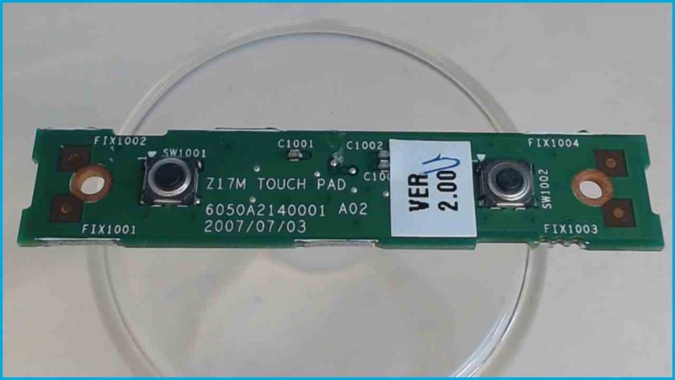 Touchpad Schalter Tasten Board Esprimo V5515 Z17M -2