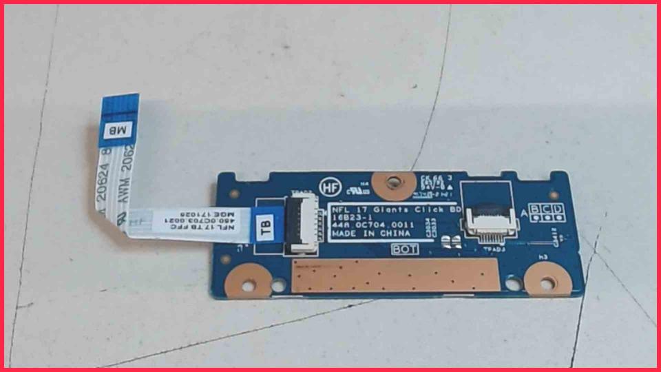 Touchpad Schalter Tasten Board HP 17-bs007ng