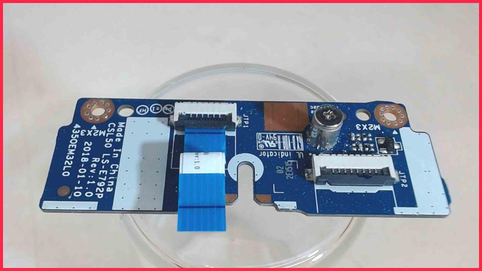 Touchpad Schalter Tasten Board LS-E792P HP 15-bs178ng