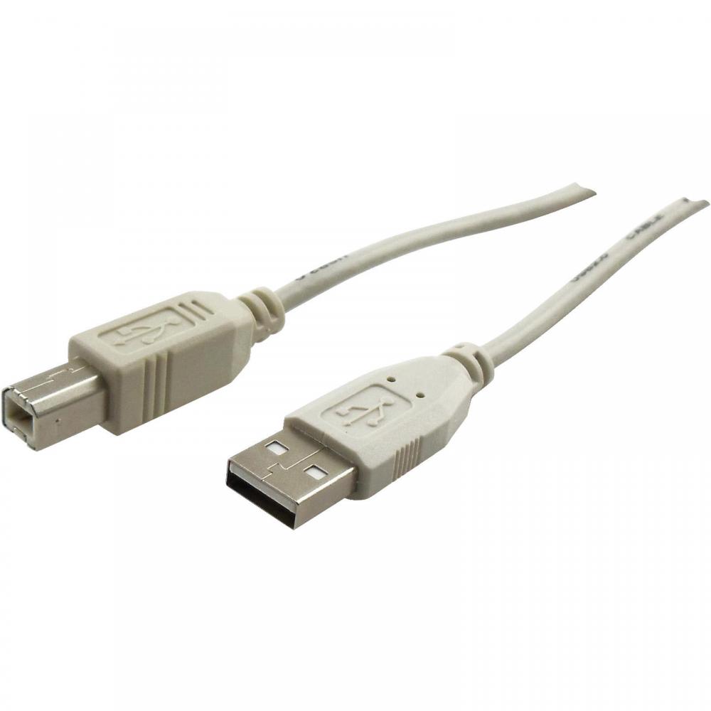 USB Anschlusskabel Type A/B 2.0 (3m) CK1563 531 Schwaiger Neu OVP