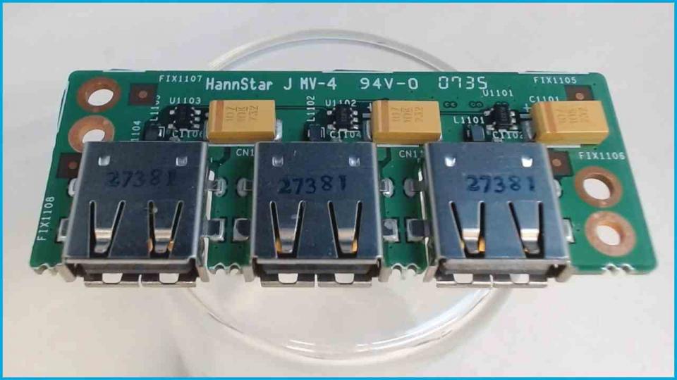 USB Board Platine 3-Fach Esprimo V5515 Z17M -2