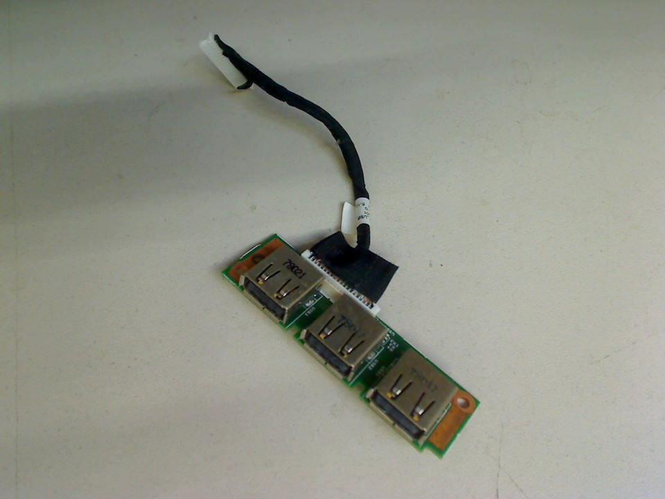 USB Board Platine (3-Fach) TravelMate 5720G
