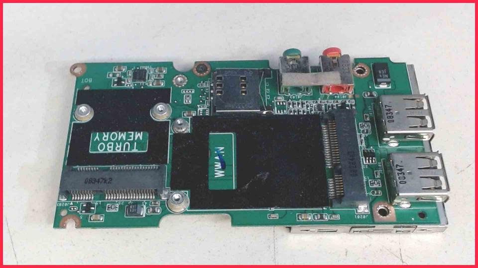 USB Board Platine Audio Cardreader ThinkPad SL300 Type 2738