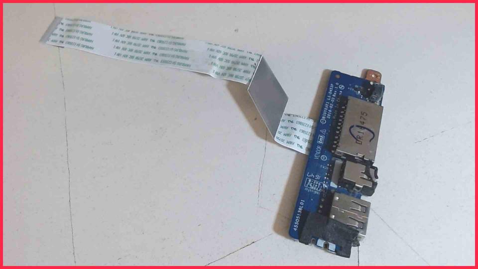 USB Board Platine Audio Kartenleser Lenovo Yoga 510-14ISK