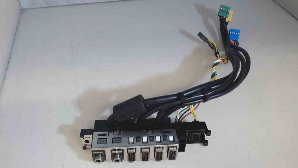USB Board Electronics Audio Sound Power Switch IO Panel HP Compaq 8100 Elite Sma